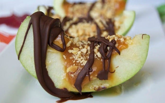 Inside Out Caramel Apples