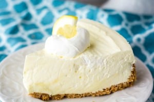 Lemon Cheesecake- no bake cheesecake that just screams Spring and Summer