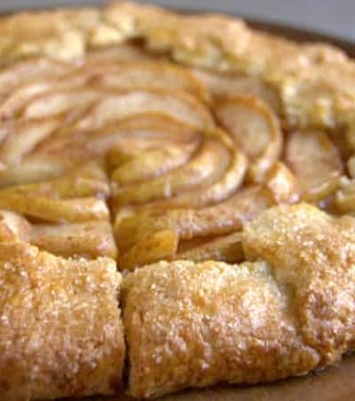 Cinnamon Pear Galette