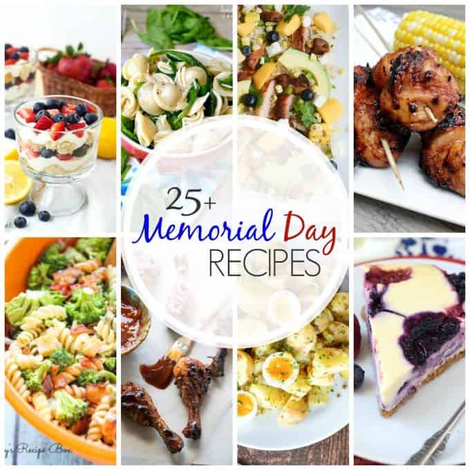 With these 25+ Recipes for Memorial Day you'll have everything you need to make your Memorial Day gathering a success!