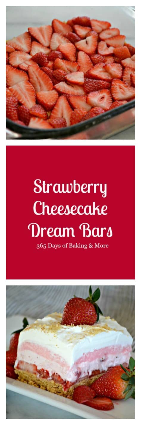 Strawberry Cheesecake Dream Bars