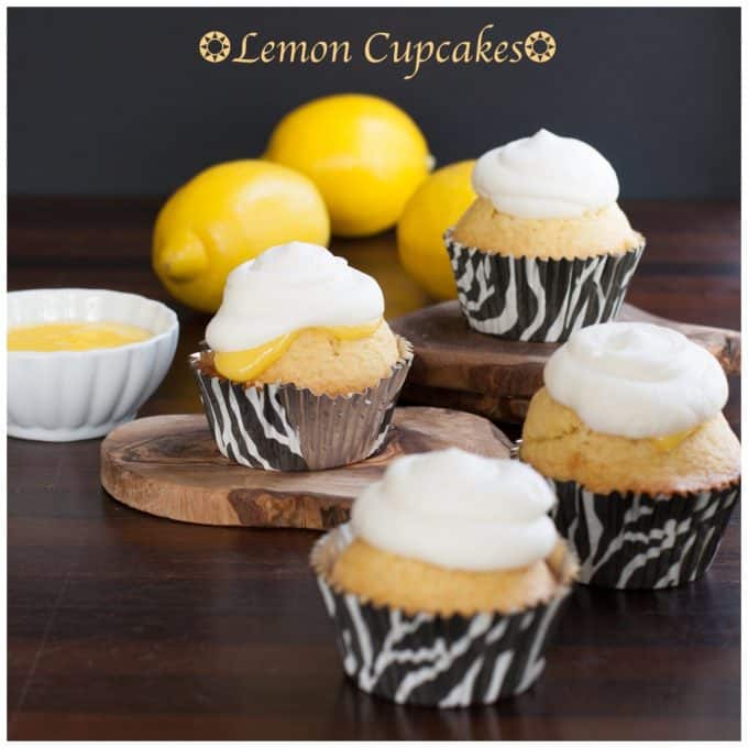 Lemon-cupcakes