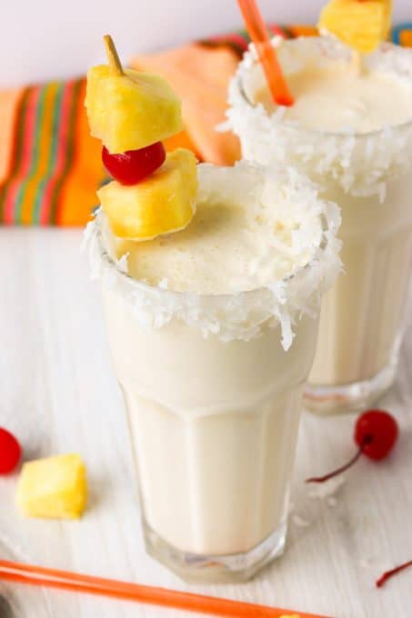 Pina Colada Milkshakes