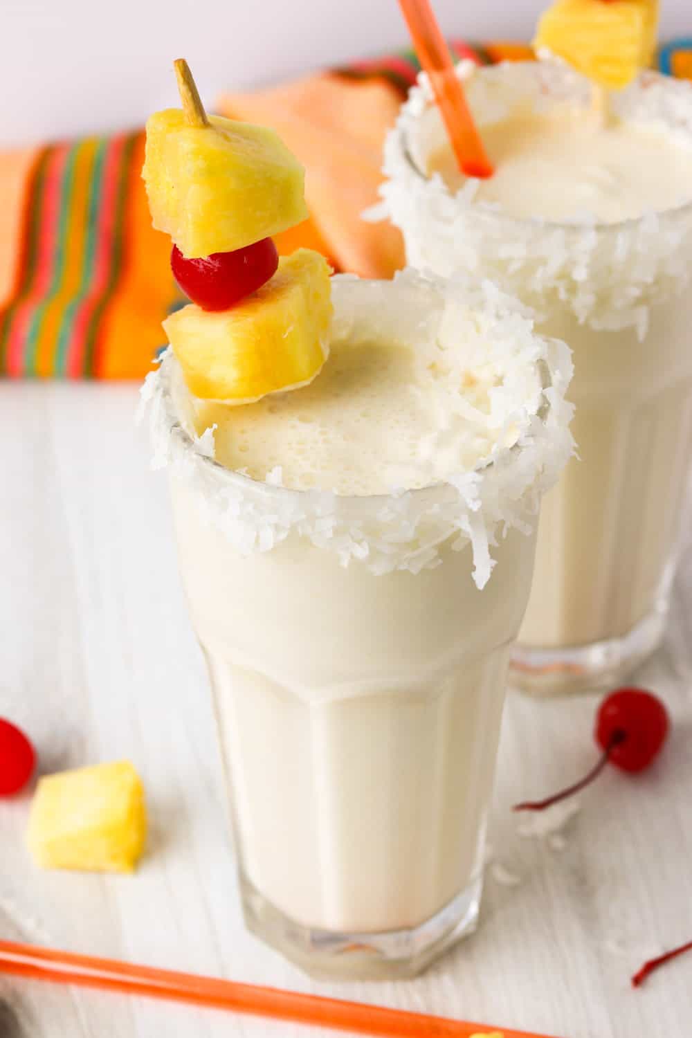Pina Colada Milkshakes