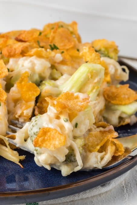 Broccoli Rice and Chicken Casserole.