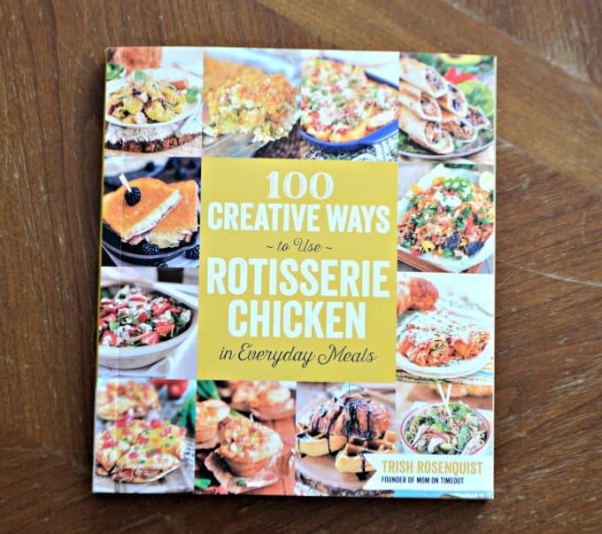 This Cheesy Chicken, Broccoli and Rice Casserole has cheese, broccoli, rice and uses a rotisserie chicken, making it an easy dinner for a busy weeknight!