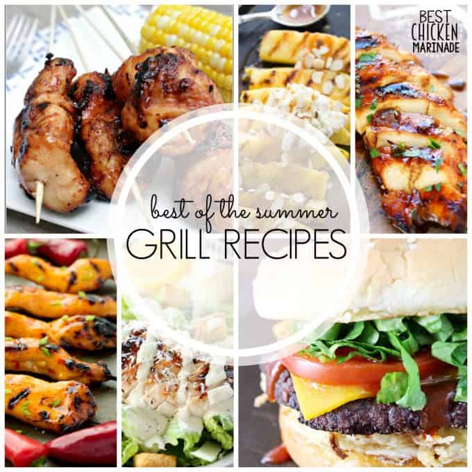 Fire up that grill and make these 25+ Best of Summer Grill Recipes. They're perfect to help get you through the dog days of summer!