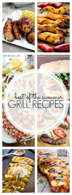 Fire up that grill and make these 25+ Best of Summer Grill Recipes. They're perfect to help get you through the dog days of summer!