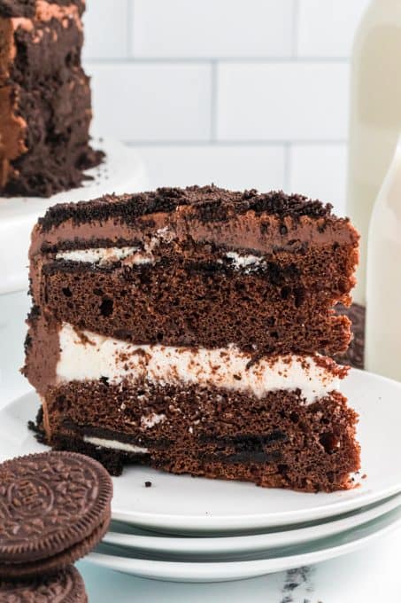 Vegan Chocolate Oreo Cake - Flourish Bakery