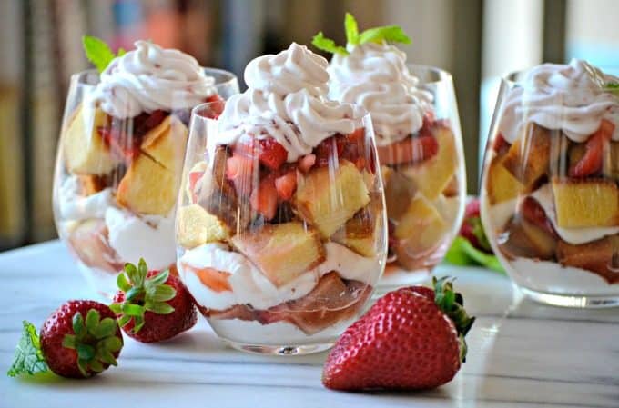 This Strawberries Lenox Shortcake is a simple and easy dessert made with a store bought pound cake, fresh whipped cream and fresh strawberries soaked in a flavorful syrup.