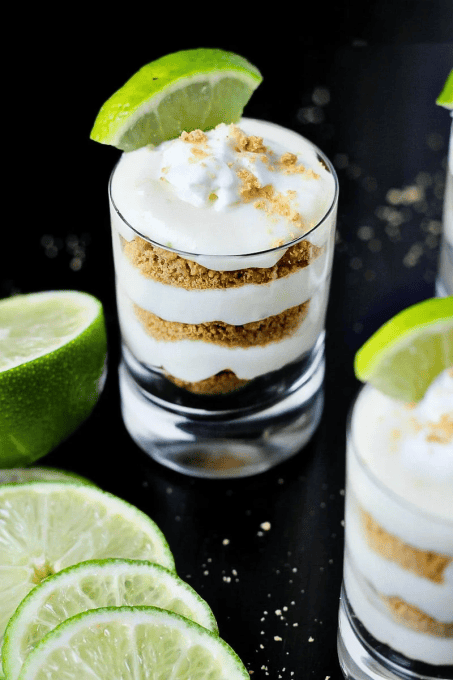 Key Lime Pie Shooters - Domestic Superhero | Easy Meal Plan Sunday {Week 59}