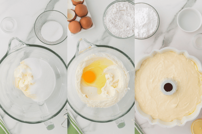 1st set of process photos for 7UP Cake.