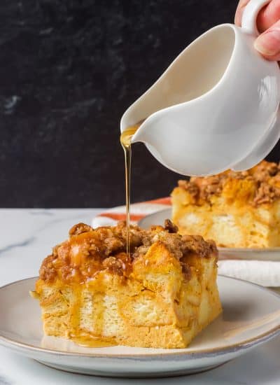 Pumpkin French Toast Casserole