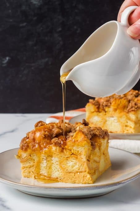 Pumpkin French Toast Casserole