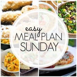 Easy Meal Plan Week 69