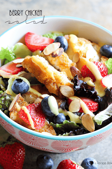 Berry Chicken Salad - Mandy's Recipe Box | Easy Meal Plan Sunday {Week 64}
