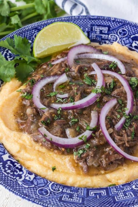 Slow Cooker Beef Chile Verde