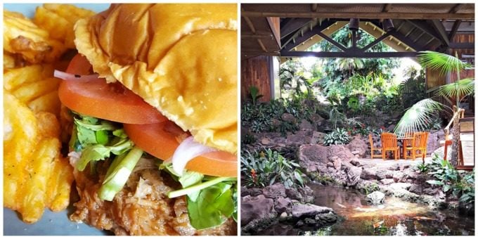 Shredded Pork Sandwich at Duke's Barefoot Bar Kauai, HI