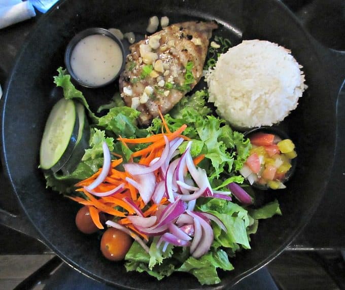 Macadamia Nut Fresh Fish at Kalapaki Joe's on Kauai, HI