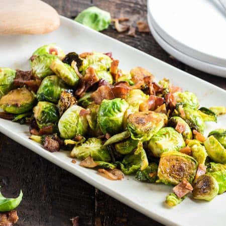 Maple Bacon Brussels Sprouts