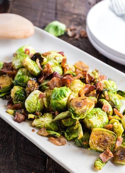 Maple Bacon Brussels Sprouts