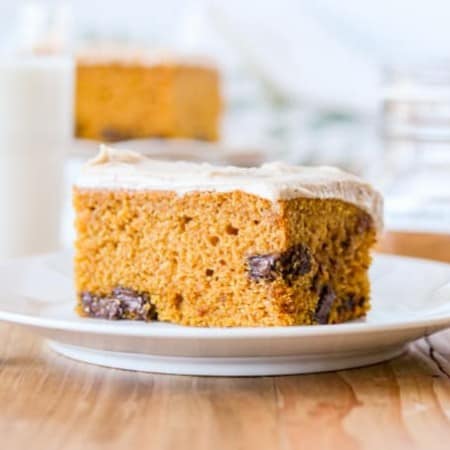 Pumpkin Chocolate Chunk Cake