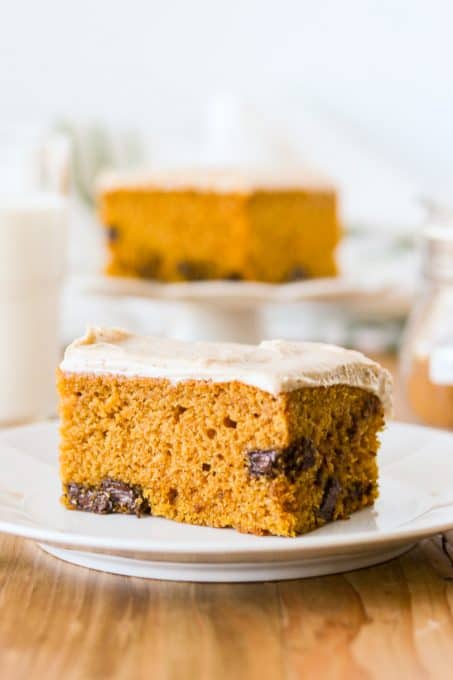 Pumpkin Chocolate Chunk Cake