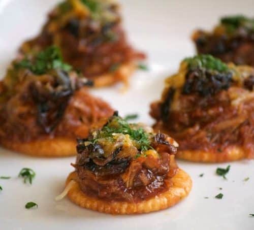 Pulled clearance pork bites