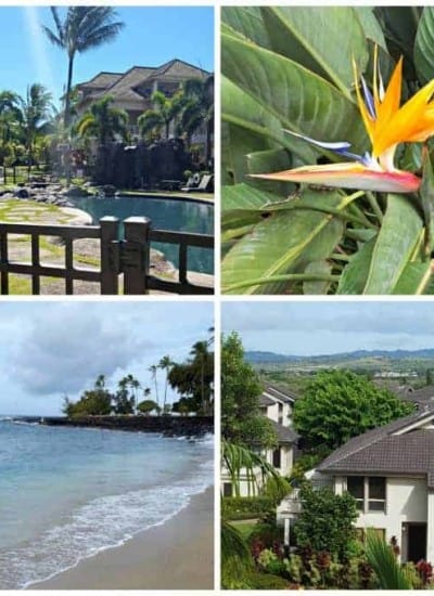 Views at The Villas at Poipu Kai on Kauai, HI