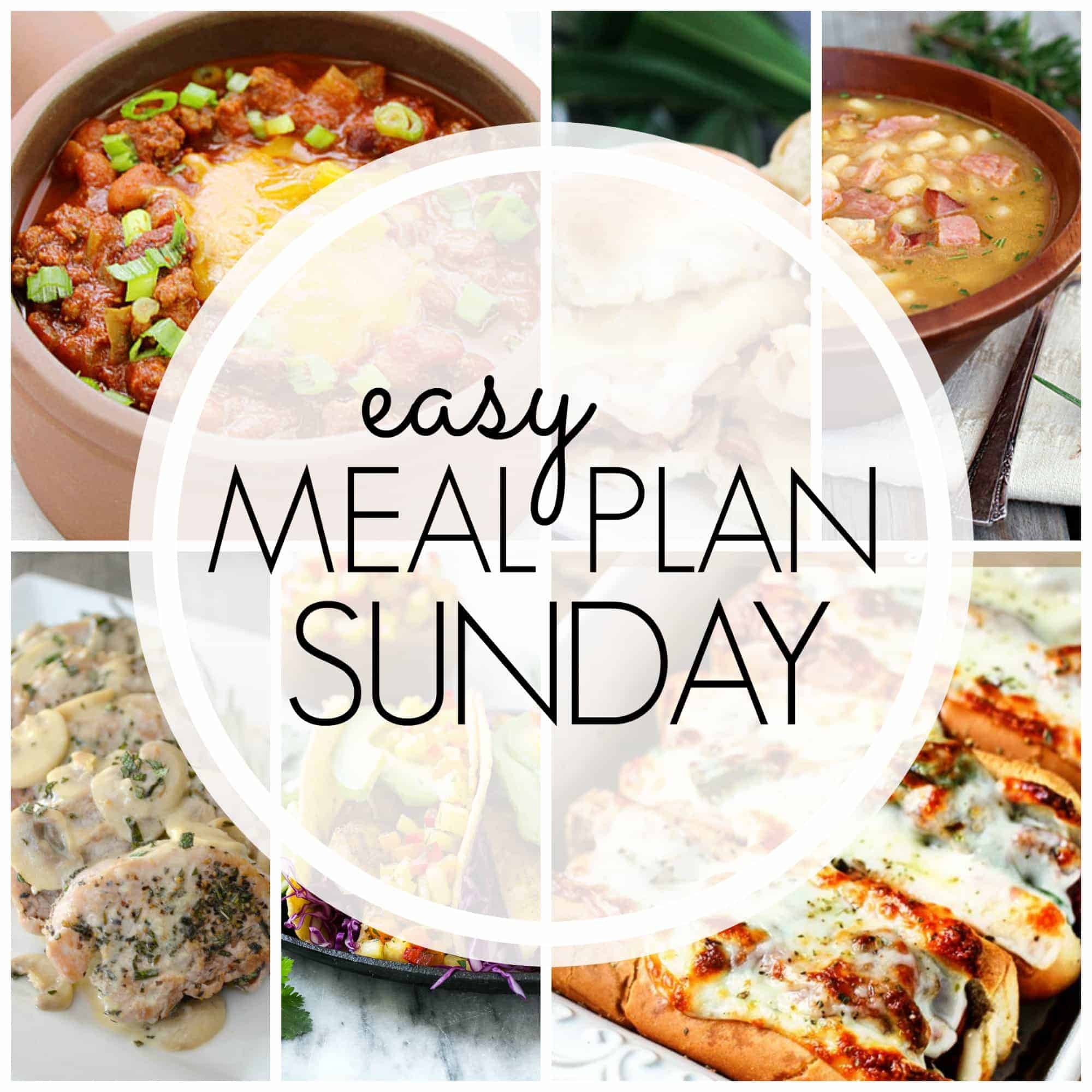 With Easy Meal Plan Sunday Week 68 - six dinners, two desserts and a breakfast recipe will help you remove the guesswork from this week's meal planning.