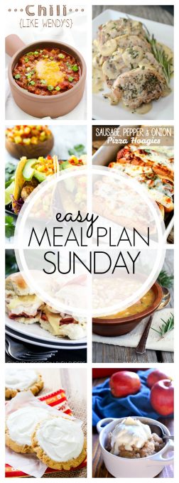 With Easy Meal Plan Sunday Week 68 - six dinners, two desserts and a breakfast recipe will help you remove the guesswork from this week's meal planning.