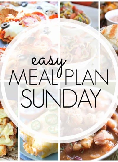 With Easy Meal Plan Sunday Week 72 - six dinners, two desserts and a breakfast recipe will help you remove the guesswork from this week's meal planning.