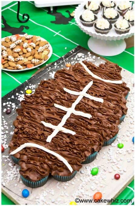 football-pull-apart-cupcakes