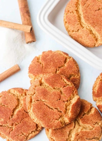 Gingerbread Molasses Snickerdoodles