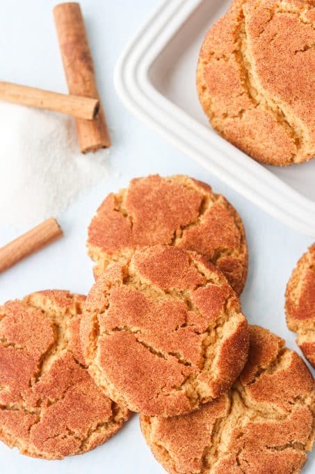 Gingerbread Molasses Snickerdoodles