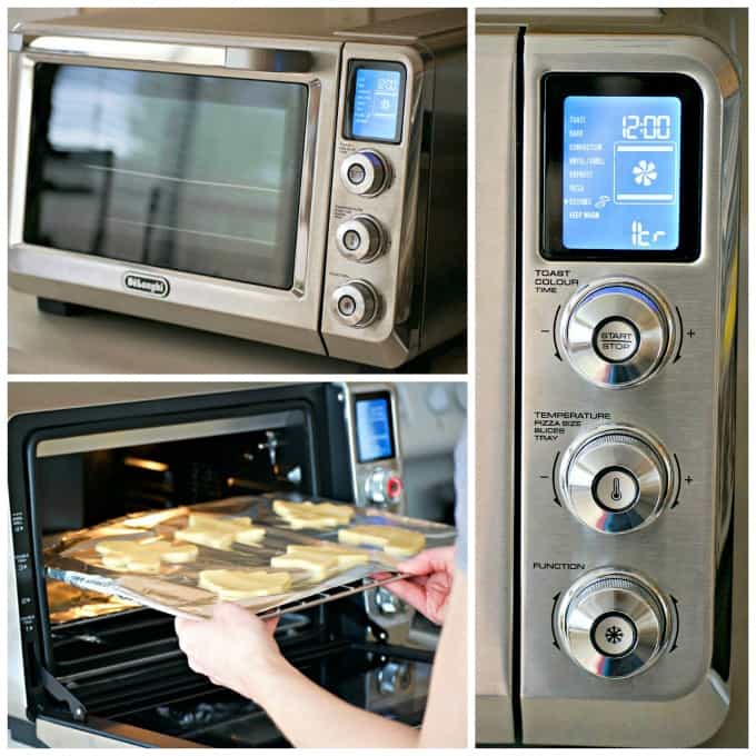 Jackie's Vanilla Cut-Out Cookies are tasty sugar cookies from the Cookies for Kids' Cancer Cookbook and I baked them in my De'Longhi Livenza Oven.