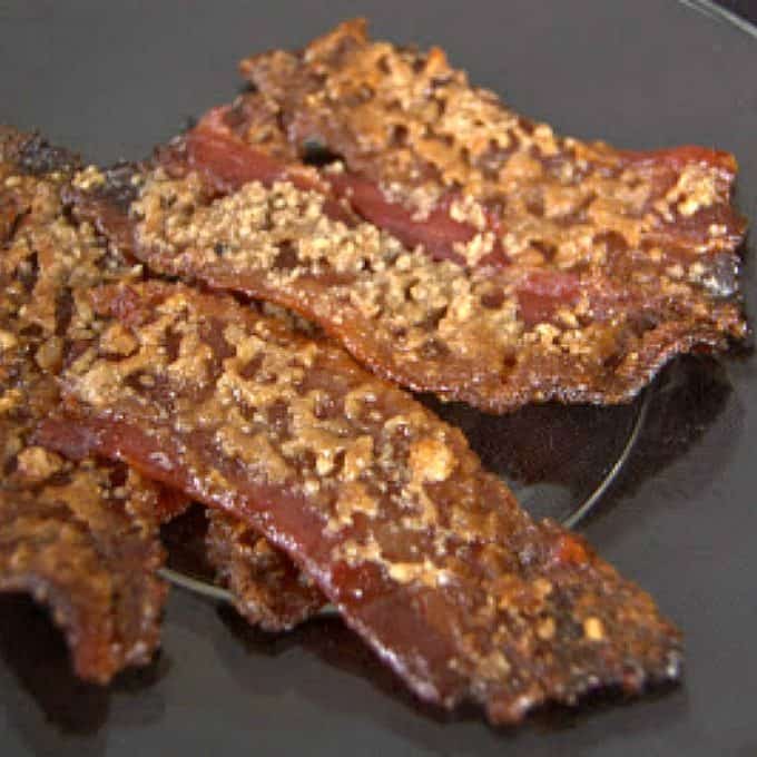 Pecan Sugared Bacon