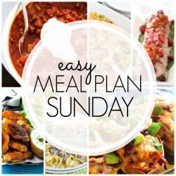 Easy Meal Plan Sunday Week 79 - 365 Days of Baking and More