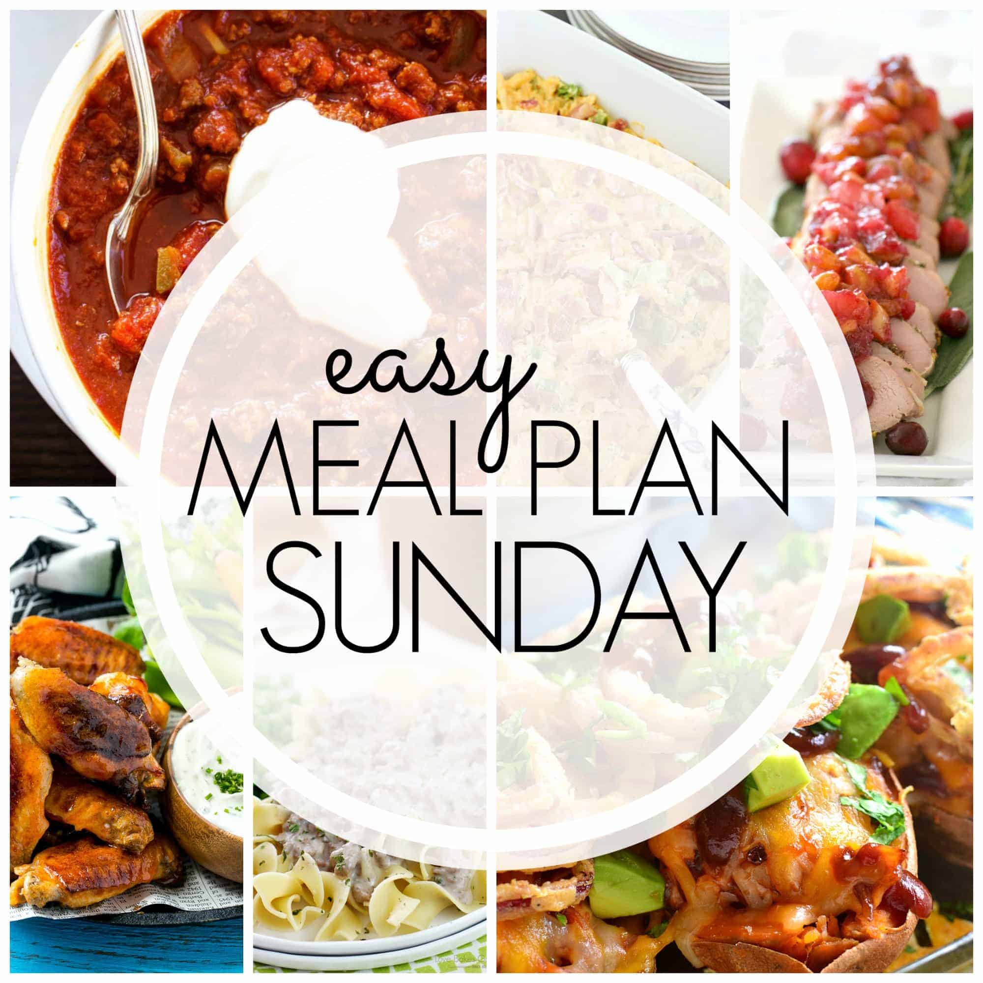 With Easy Meal Plan Sunday Week 78 - six dinners, two desserts and a breakfast recipe will help you remove the guesswork from this week's meal planning.