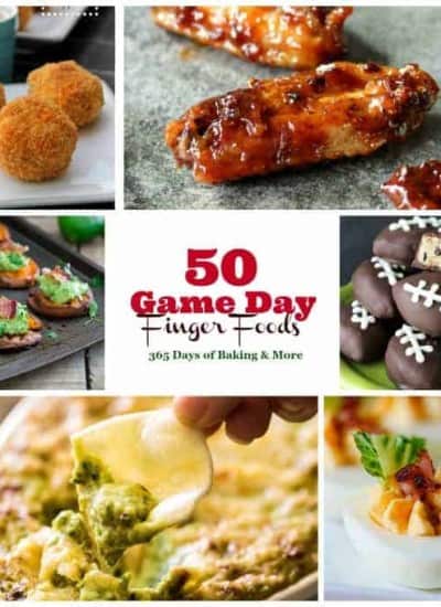 These Game Day Finger Foods from wings to nachos and everything in between will please any hungry crowd and make watching the big game that much more fun!