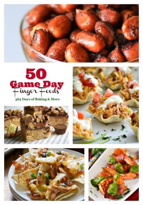 These Game Day Finger Foods from wings to nachos and everything in between will please any hungry crowd and make watching the big game that much more fun!