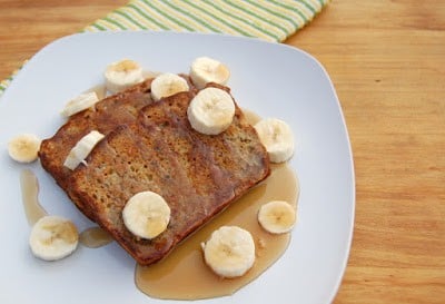 Banana Bread French Toast - why just have plain ol' banana bread when you can kick it up a bit?