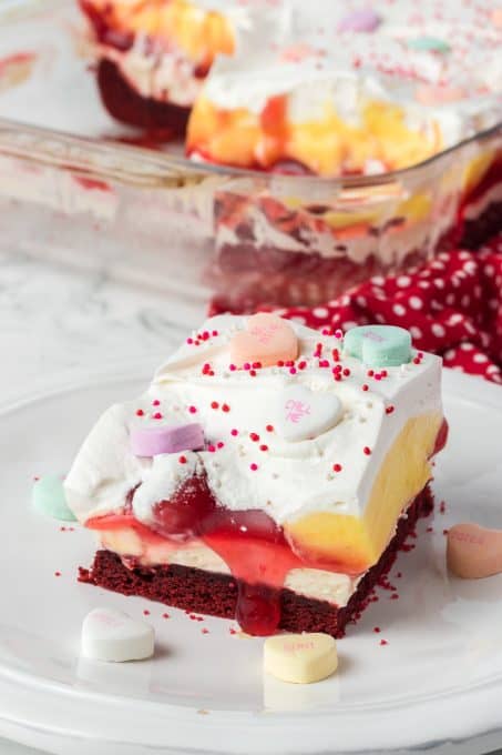 Red Velvet Cherry Dream Bars