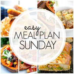 With Easy Meal Plan Sunday Week 79 - six dinners, two desserts and a breakfast recipe will help you remove the guesswork from this week's meal planning.