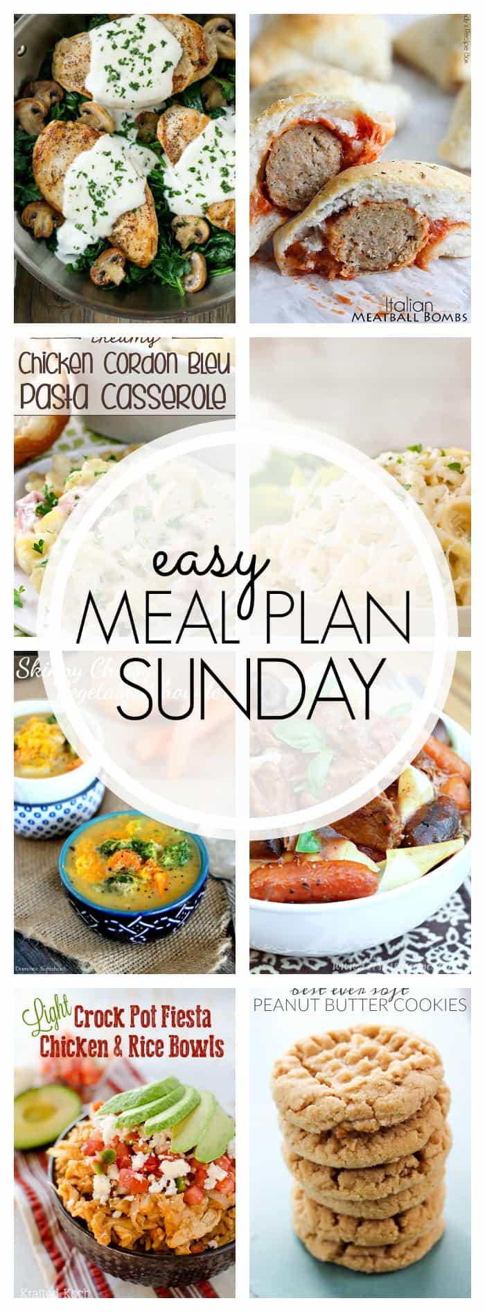 Easy Meal Plan Sunday Week 81 - 365 Days of Baking and More
