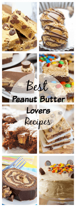 If you like peanut butter, you're going to love this compilation of THE Best Recipes for Peanut Butter Lovers. There's something for everyone to enjoy from a breakfast recipe, to peanut butter for dinner and lots in between. Enjoy!