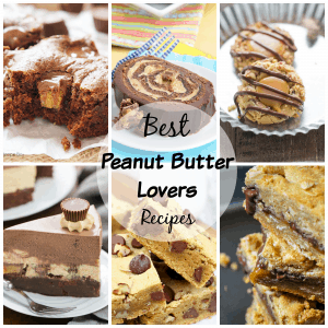 If you like peanut butter, you're going to love this compilation of THE Best Recipes for Peanut Butter Lovers. There's something for everyone to enjoy from a breakfast recipe, to peanut butter for dinner and lots in between. Enjoy!