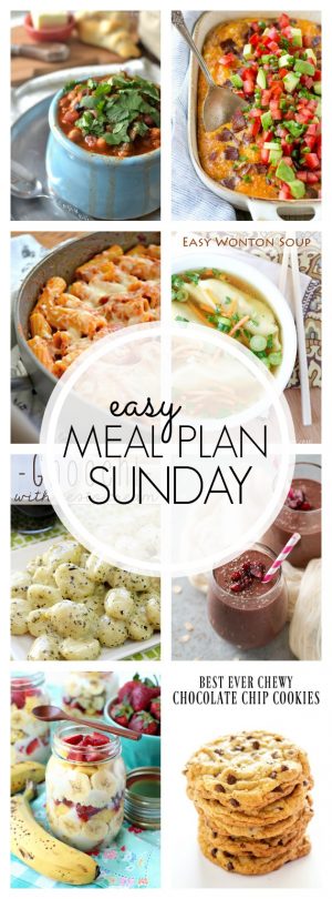 Week 86 Easy Meal Plan Sunday Week 86 - 365 Days of Baking and More