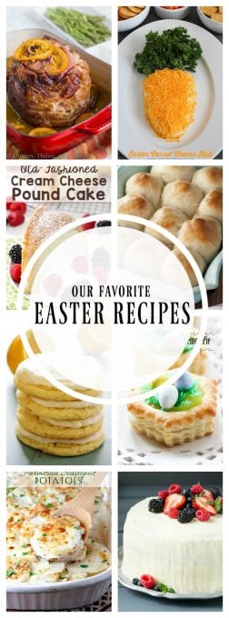 Spring is in the air and with Spring comes Easter! Here is a great selection from some of your favorite bloggers of their favorite Easter recipes.