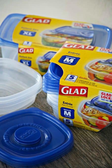 Share your favorite meal in Glad containers for the Glad to Give campaign.